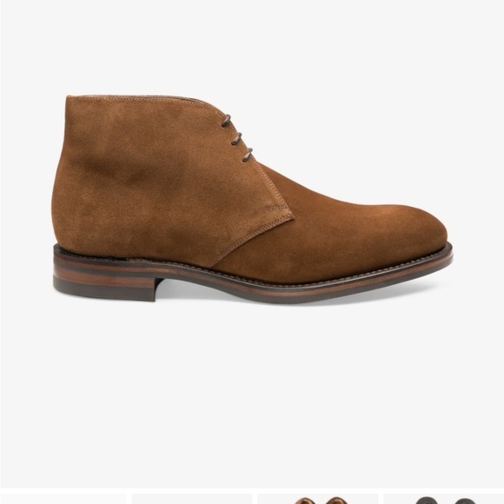 Loake 1880 classic kempton suede boot